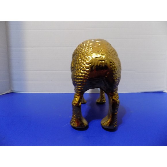 NEW Cast Iron  Rhino Rhinoceros Figurine Statue Made In India - Picture 5 of 6